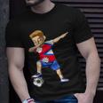 Dabbing Soccer Boy Nepal Jersey Nepalese Unisex T-Shirt Gifts for Him
