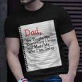 Dad Taught Me Everything Father’S Day Father Love Graphic Gift For Womens Gift For Women Unisex T-Shirt Gifts for Him