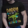 Daddy Of The Birthday Boy Family Matching Dinosaur Squad T-Shirt Gifts for Him