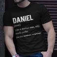 Daniel Name Gift Daniel Funny Definition Unisex T-Shirt Gifts for Him