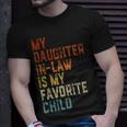 My Daughter In Law Is My Favorite Child Fathers Day In Law T-shirt Gifts for Him