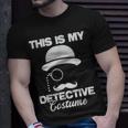 This Is My Detective Costume True Crime Lover Investigator T-Shirt Gifts for Him