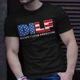 Dilf Damn I Love Freedom Funny Patriotic 4Th Of July Pride Patriotic Funny Gifts Unisex T-Shirt Gifts for Him