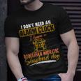 Don't Need Alarm Clock I Have Romanian Mioritic Shepherd Dog T-Shirt Gifts for Him