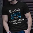 This Dude Loves His Czechoslovakian Wolfdog T-Shirt Gifts for Him