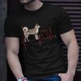 East Siberian Laika Dog Heartbeat Ekg My Dogs Are My Cardio T-Shirt Gifts for Him