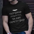 Elder Goth Old Goths Quote Saying Bat Gothic Goth T-Shirt Gifts for Him