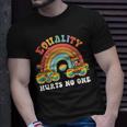 Equality Hurts No One Lgbt PrideGay Pride T Unisex T-Shirt Gifts for Him
