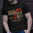 Est Vintage 2011 Limited Edition 12Th Birthday Gifts Boys Unisex T-Shirt Gifts for Him