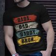 Fathers Day Gift Dada Daddy Dad Bruh Vintage Unisex T-Shirt Gifts for Him