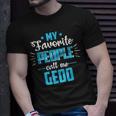 Fathers Day Gifts For Grandpa Favorite People Call Me Gedo Unisex T-Shirt Gifts for Him