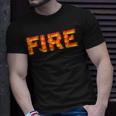 Fire And Ice Last Minute Halloween Matching Couple Costume T-Shirt Gifts for Him