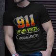 Firefighter And Fire Department With Pride And Honor Unisex T-Shirt Gifts for Him