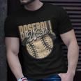 For Uncle Of Baseball Players Baseball Uncle Unisex T-Shirt Gifts for Him
