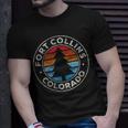 Fort Collins Colorado Co Vintage Graphic Retro 70S T-Shirt Gifts for Him Fort Collins Colorado Co Vintage Graphic Retro 70S T-Shirt Gifts for Him