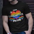 From Lancaster With Pride Lgbtq Gay Lgbt Homosexual Unisex T-Shirt Gifts for Him