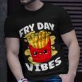 Fry Day Vibes French Fries Fried Potatoes T-Shirt Gifts for Him