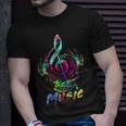 Funky Colorful Music Treble Clef Musical Note T-Shirt Gifts for Him