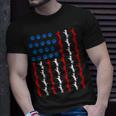 Funny 4Th Of July Us American Flag Dog Lovers Paw Patriotic Patriotic Funny Gifts Unisex T-Shirt Gifts for Him