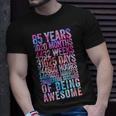 85Th Birthday Old Meter 85 Year Old T-Shirt Gifts for Him