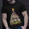 Christmas Tree French Bulldog Ugly Christmas Sweaters T-Shirt Gifts for Him