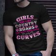Funny Country Gift For Girls Women Cool Western Cowgirl Farm Gift For Womens Unisex T-Shirt Gifts for Him