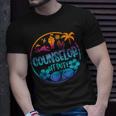 Funny Cruise Summer Last Day Of School Counselor Off Duty Unisex T-Shirt Gifts for Him