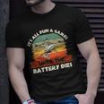 Funny Drone Rc Pilot Fun & Games Until The Battery Dies Pilot Funny Gifts Unisex T-Shirt Gifts for Him