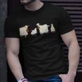 Ghost Cow Halloween Farm Animals Pumpkin Spooky Season T-Shirt Gifts for Him