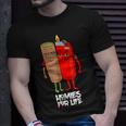 Funny Homies For Life Weed Marijuana Lover Unisex T-Shirt Gifts for Him