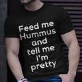 Hummus Arab Food Lover Foodie Meme T-Shirt Gifts for Him