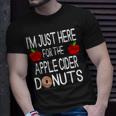 I'm Just Here For The Apple Cider Donuts Apple Picking T-Shirt Gifts for Him