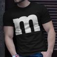 Letter M Groups Halloween 2023 Team Groups Costume T-Shirt Gifts for Him