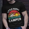 Funny Little Happy Camper Kid Boy Girl Toddler Smore Camping Camping Funny Gifts Unisex T-Shirt Gifts for Him