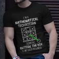 Mathematical Technician T-Shirt Gifts for Him