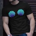 Mermaid Sea Shell Bra Costume Halloween T-Shirt Gifts for Him