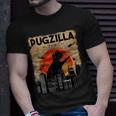 Pug Owner Pugzilla Dog Lover Pug T-Shirt Gifts for Him