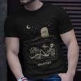 Read In Peace Skeleton Halloween Read Banned Books T-Shirt Gifts for Him