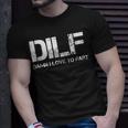 Sarcasm Dilf Damn I Love To Fart T-Shirt Gifts for Him