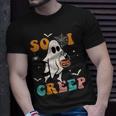 So I Creep Retro Halloween Spooky Ghost T-Shirt Gifts for Him