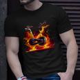 Funny Stationary Bike For Burning Workout Unisex T-Shirt Gifts for Him