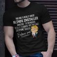 Trump 2020 Really Great Blinds Installer T-Shirt Gifts for Him