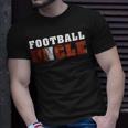 Funny Vintage Style Football Uncle Fathers Day Unisex T-Shirt Gifts for Him