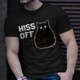 Hiss Off Cat T-Shirt Gifts for Him