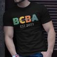 Future Behavior Analyst Bcba In Progress Training Est 2023 T-Shirt Gifts for Him