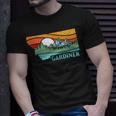 Gardiner Montana Outdoors Retro Mountains & Nature T-Shirt Gifts for Him