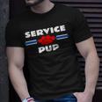 Gay Service Pup Street Clothes Puppy Play Bdsm Unisex T-Shirt Gifts for Him