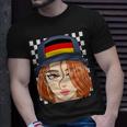 Germany Flag Bucket Hat German Girl European Pride Unisex T-Shirt Gifts for Him