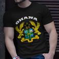 Ghana Coat Of Arms Flag Souvenir Accra Unisex T-Shirt Gifts for Him