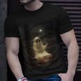 Ghost On The Swing Spooky Gothic Spooky Season Halloween T-Shirt Gifts for Him